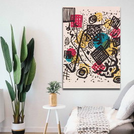 Wallity Lienzo Decorativo Vasili Kandinsky 70 x 100 cm